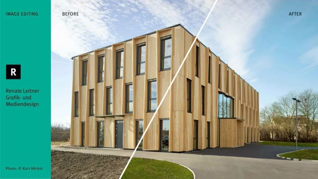 Image Editing - before and after